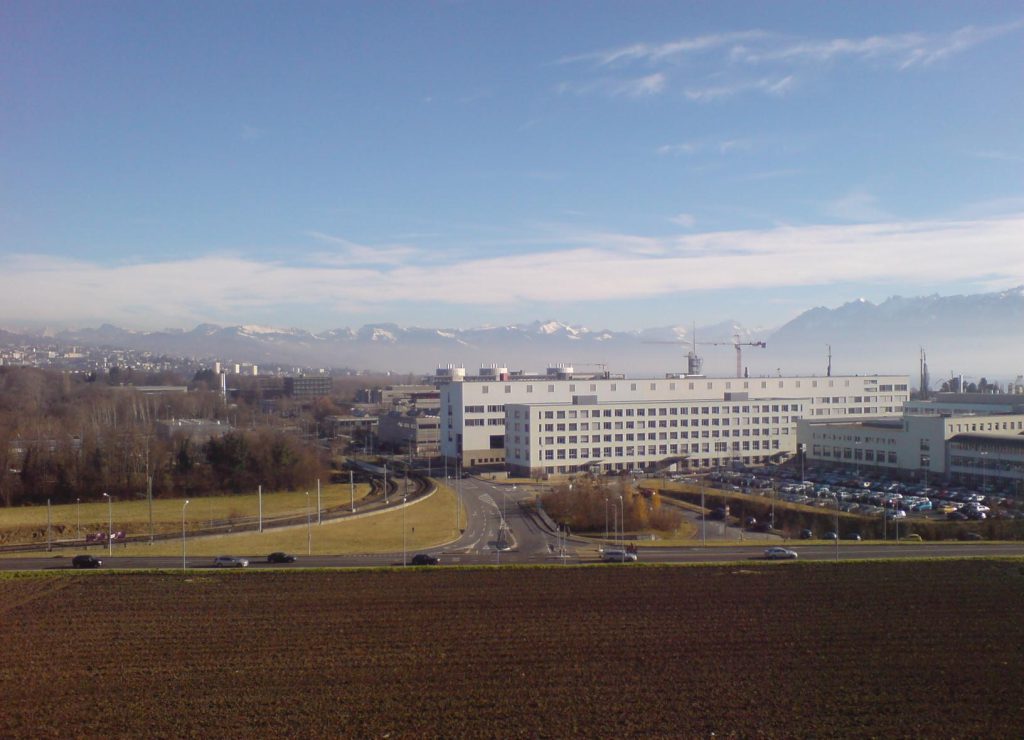 Vue sur le campus de l’EPFL à Écublens
