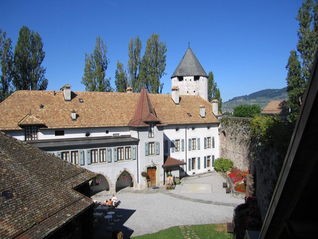Le château de La Tour-de-Peilz, qui abrite le Musée suisse du jeu